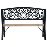 Garden Bench 120 Cm Wood
