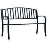 Garden Bench 125 Cm Steel