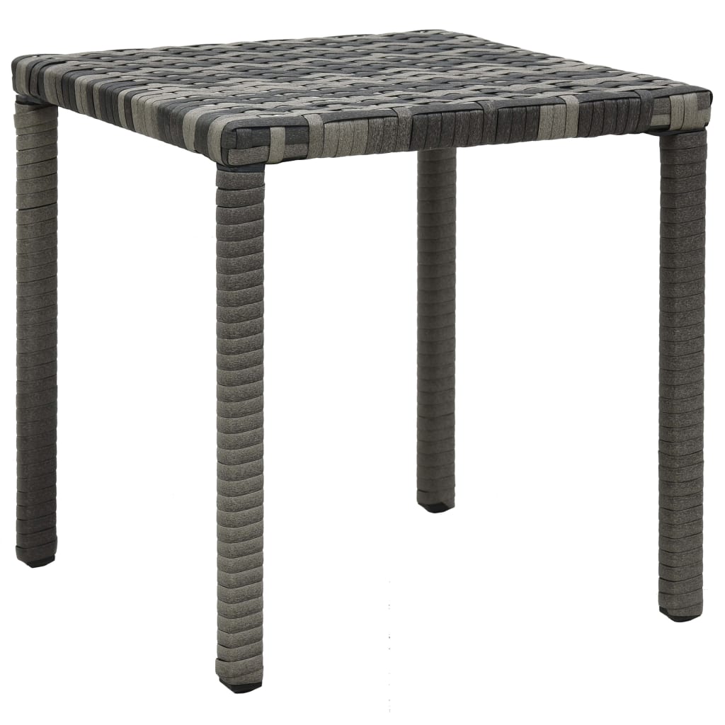 Sun Loungers With Table Poly Rattan