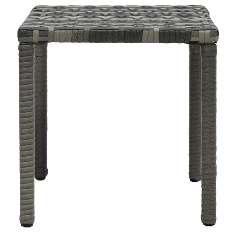 Sun Loungers With Table Poly Rattan