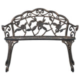 Bistro Bench 100Cm Cast Aluminium