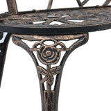 Bistro Bench 100Cm Cast Aluminium