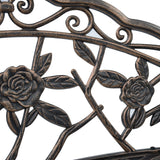 Bistro Bench 100Cm Cast Aluminium