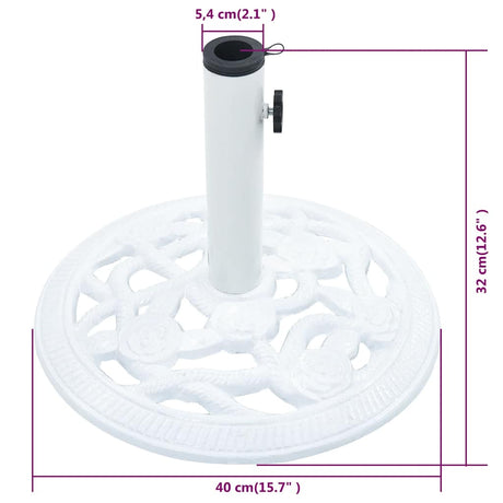 Umbrella Base 9 Kg 40 Cm Cast Iron