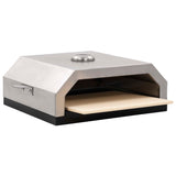 Pizza Oven With Ceramic Stone For Gas Charcoal Bbq