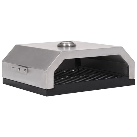 Pizza Oven With Ceramic Stone For Gas Charcoal Bbq