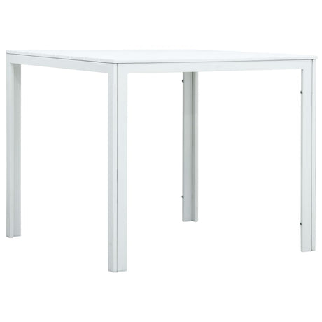 Coffee Table 78X78X74 Cm Hdpe Wood Look