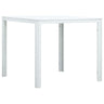 Coffee Table 78X78X74 Cm Hdpe Wood Look