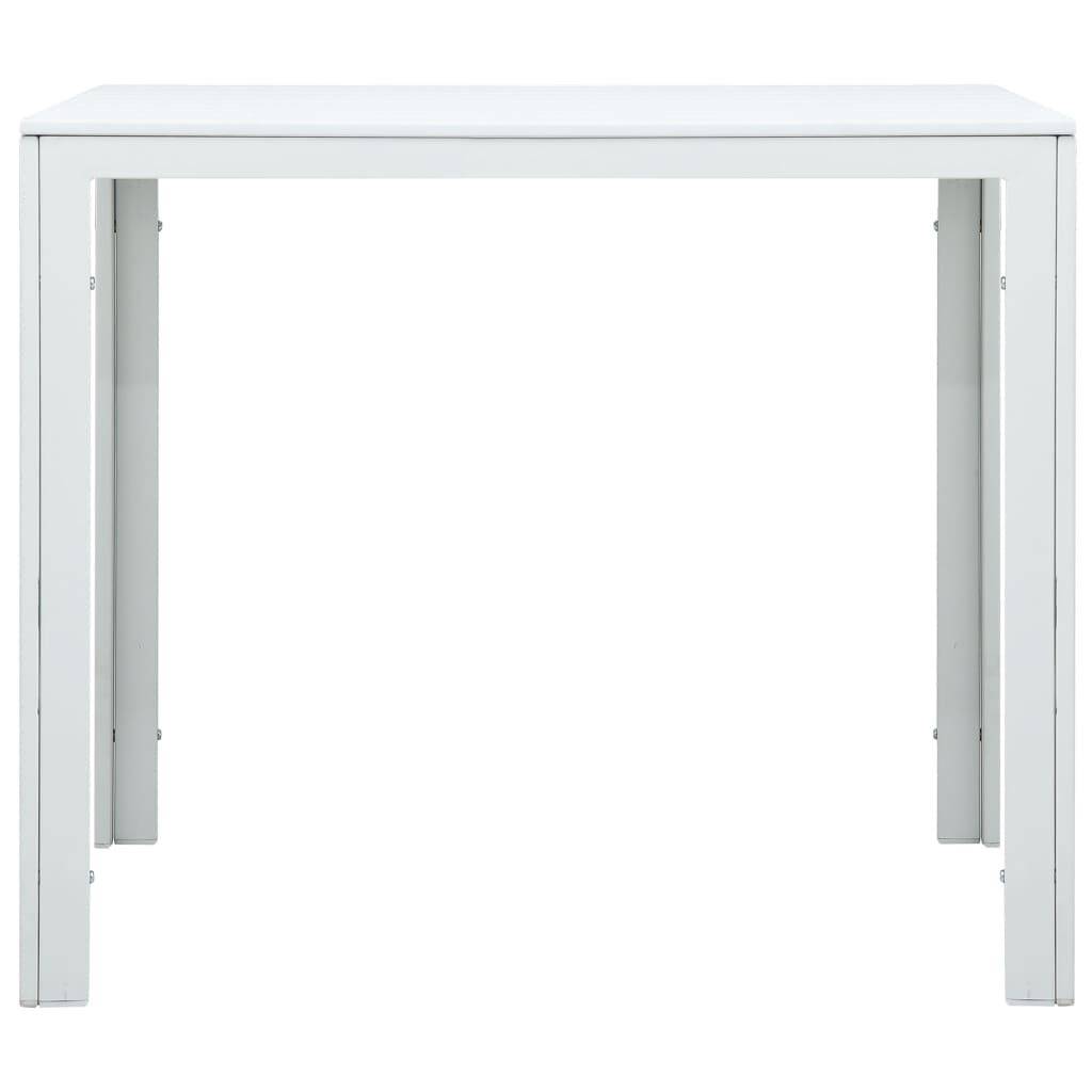 Coffee Table 78X78X74 Cm Hdpe Wood Look