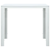Coffee Table 78X78X74 Cm Hdpe Wood Look