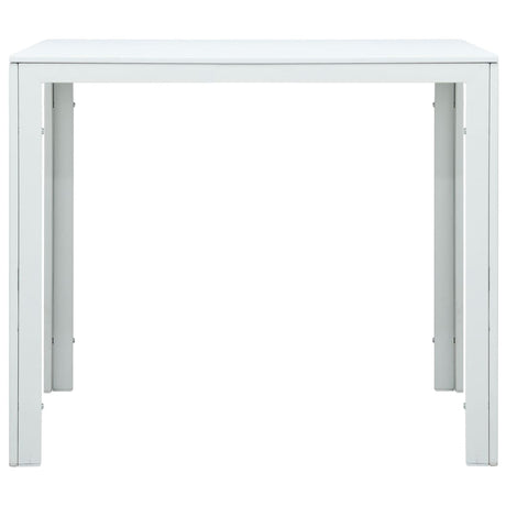 Coffee Table 78X78X74 Cm Hdpe Wood Look
