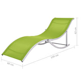 Folding Sun Loungers 2 Pcs Textilene