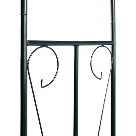 Garden Arch Dark Green 120X38X258 Cm Iron