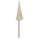 Garden Parasol With Steel Pole