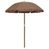Garden Parasol With Steel Pole