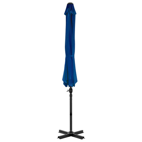 Cantilever Garden Parasol With Aluminium Pole Azure 300 Cm