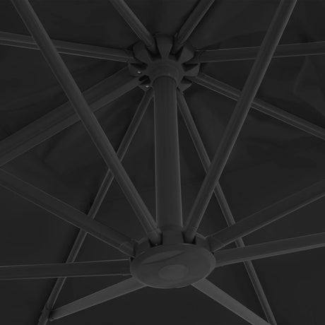 Cantilever Garden Parasol With Aluminium Pole 3X3 M