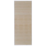 Rectangular Natural Bamboo Rugs 4 Pcs 120X180 Cm