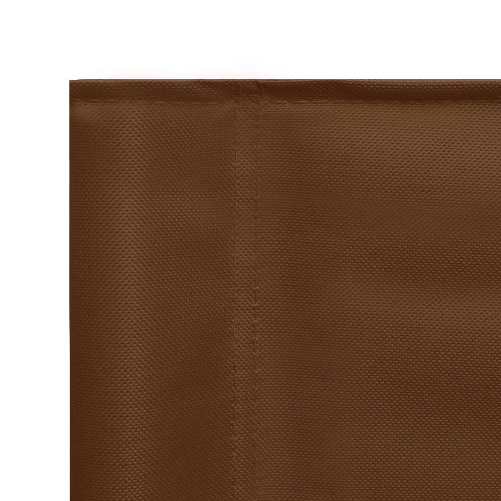 Director's Chairs 2 pcs Steel Brown