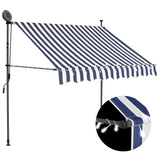 Manual Retractable Awning With Led