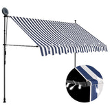 Manual Retractable Awning With Led