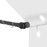 Manual Retractable Awning With Led