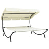Outdoor Lounge Bed With Canopy
