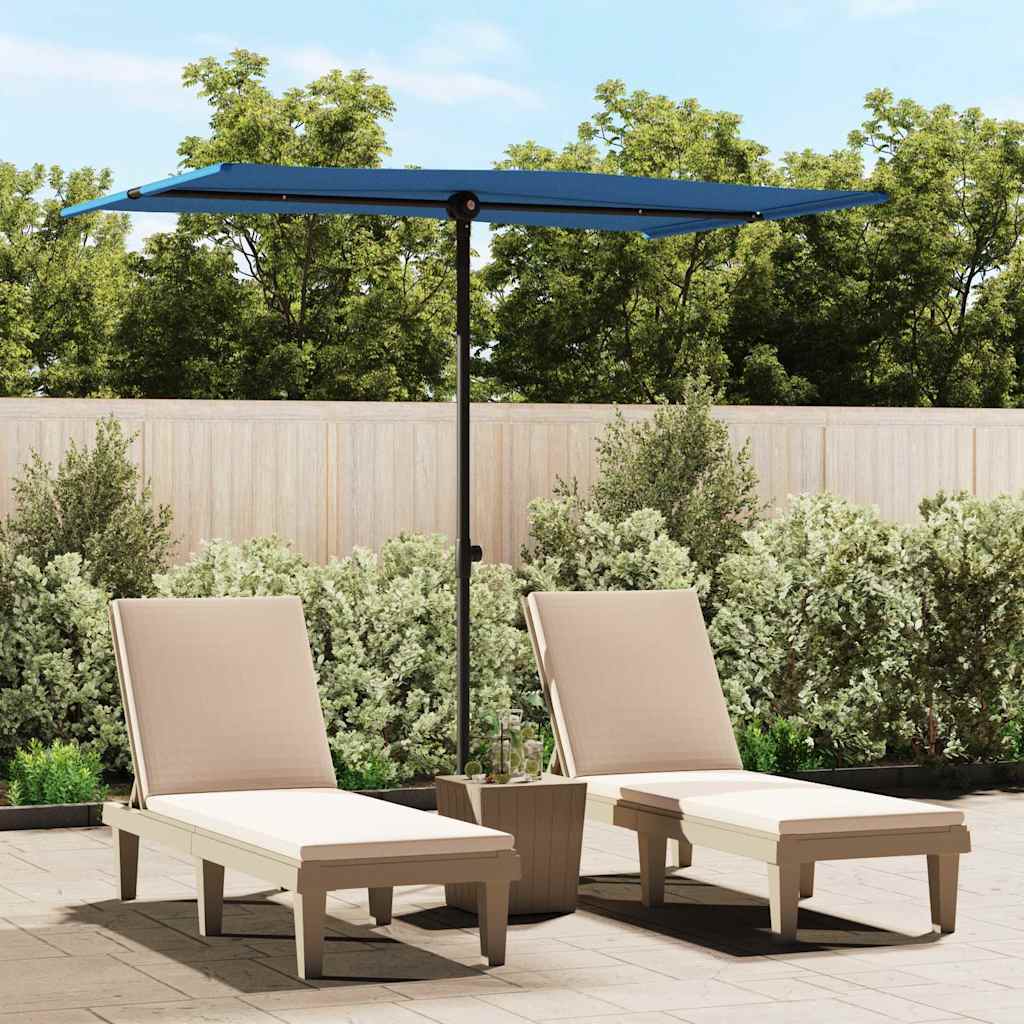 Garden Parasol With Aluminium Pole
