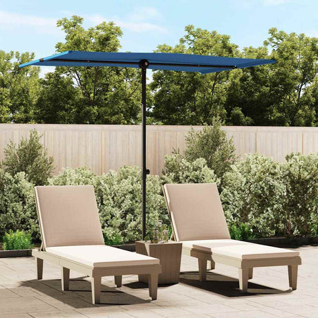 Garden Parasol With Aluminium Pole