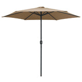 Garden Parasol With Aluminium Pole 270X246 Cm