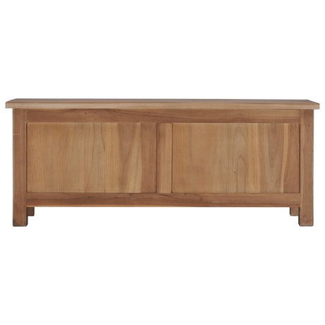 Tv Cabinet 90X30X35 Cm Solid Teak Wood
