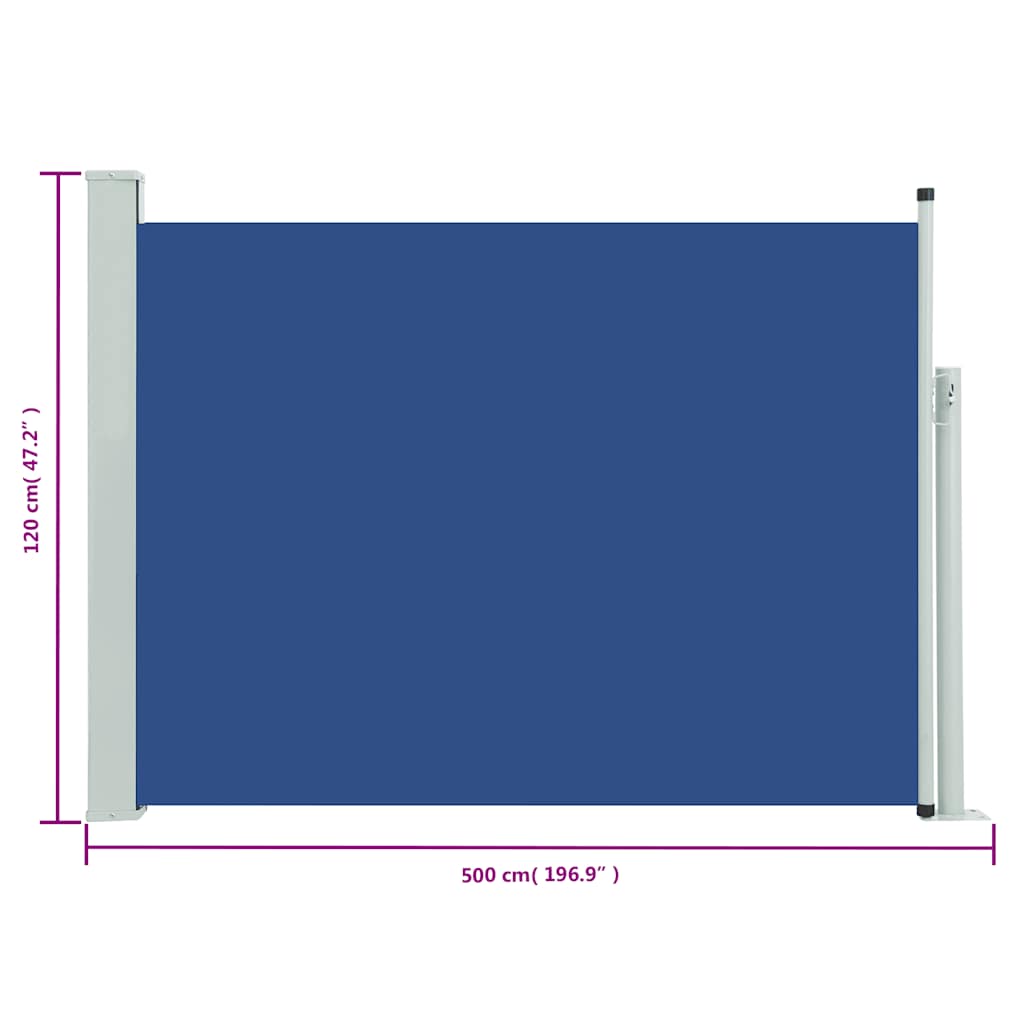 Patio Retractable Side Awning