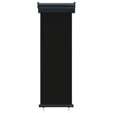 Balcony Side Awning 65x250 cm Black
