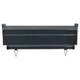 Balcony Side Awning 65x250 cm Black