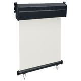 Balcony Side Awning 65x250 cm Cream