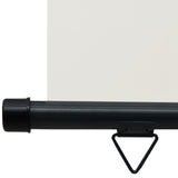Balcony Side Awning 65x250 cm Cream