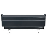Balcony Side Awning 65x250 cm Grey
