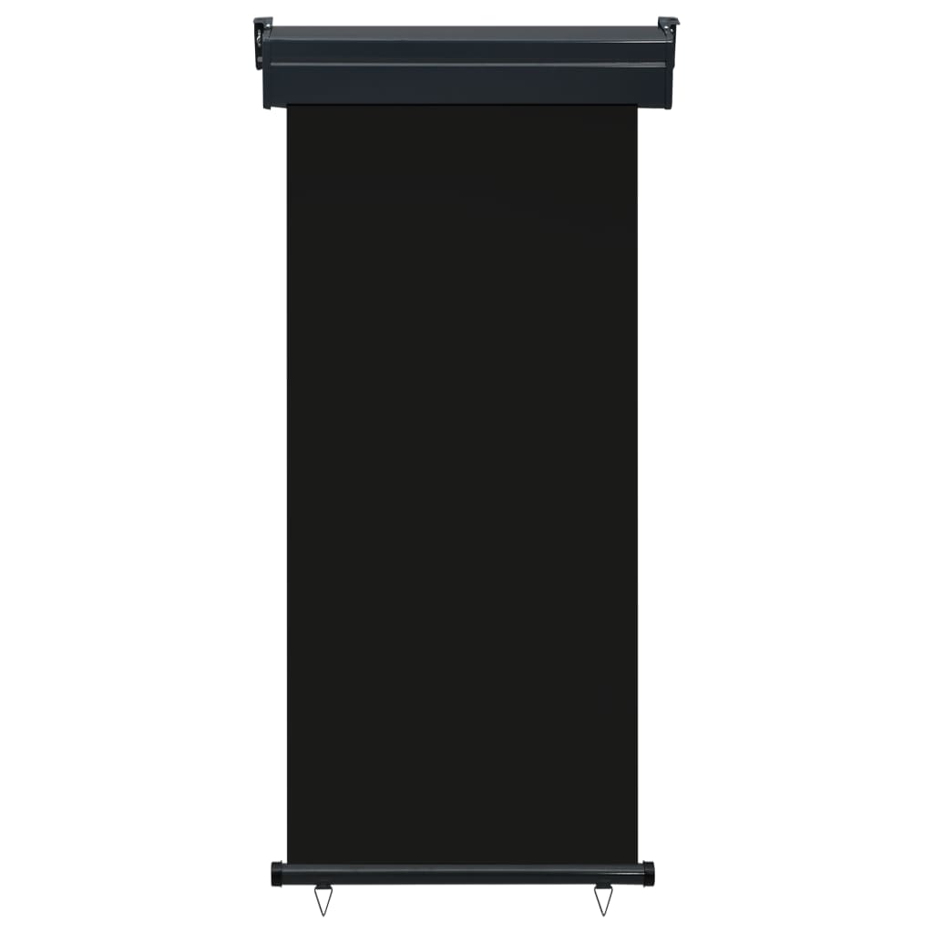 Balcony Side Awning 85x250 cm Black