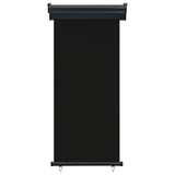 Balcony Side Awning 85x250 cm Black