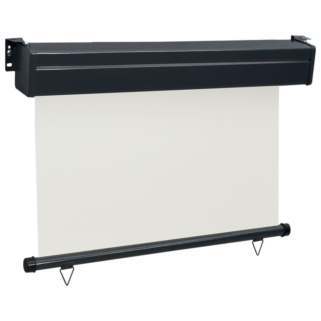 Balcony Side Awning 105x250 cm Cream