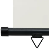 Balcony Side Awning 105x250 cm Cream