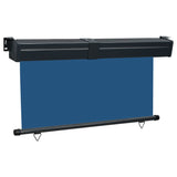 Balcony Side Awning 145x250 cm Blue
