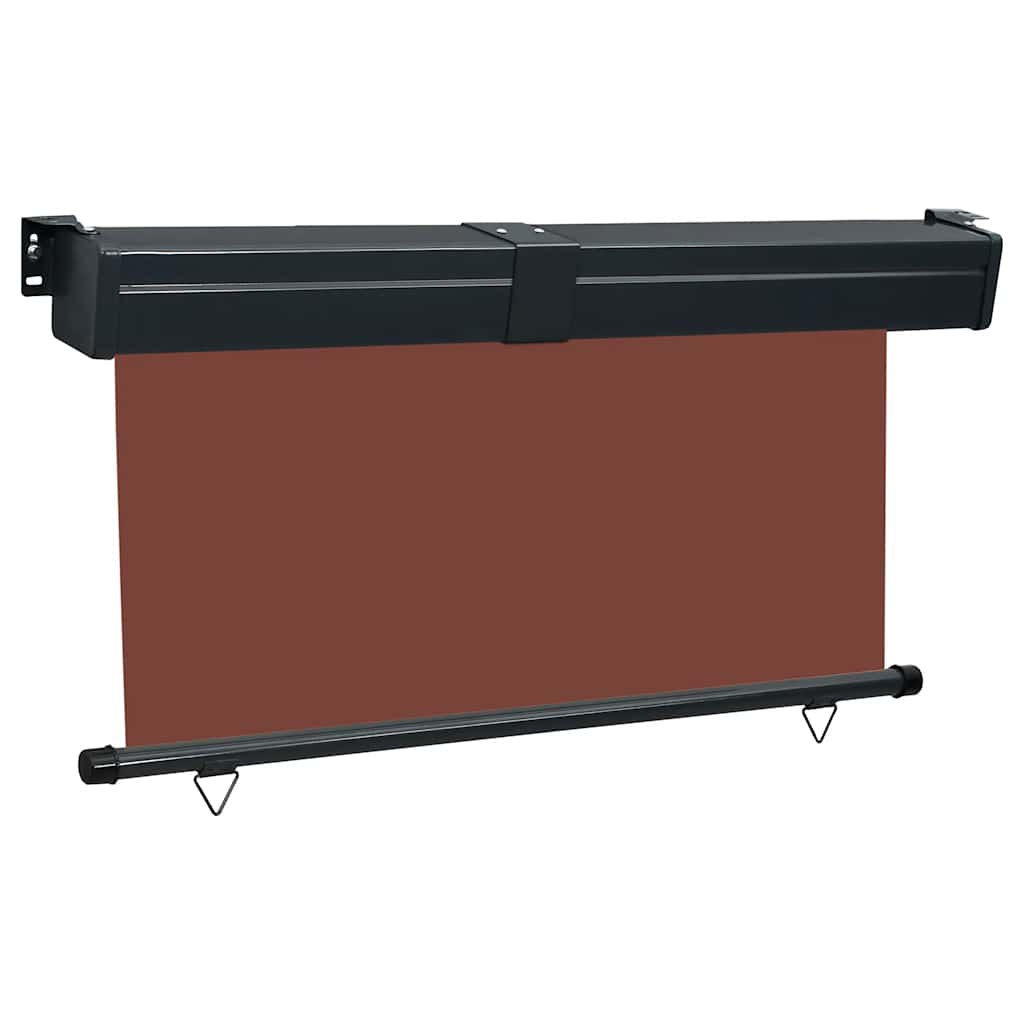 Balcony Side Awning 145x250 cm Brown