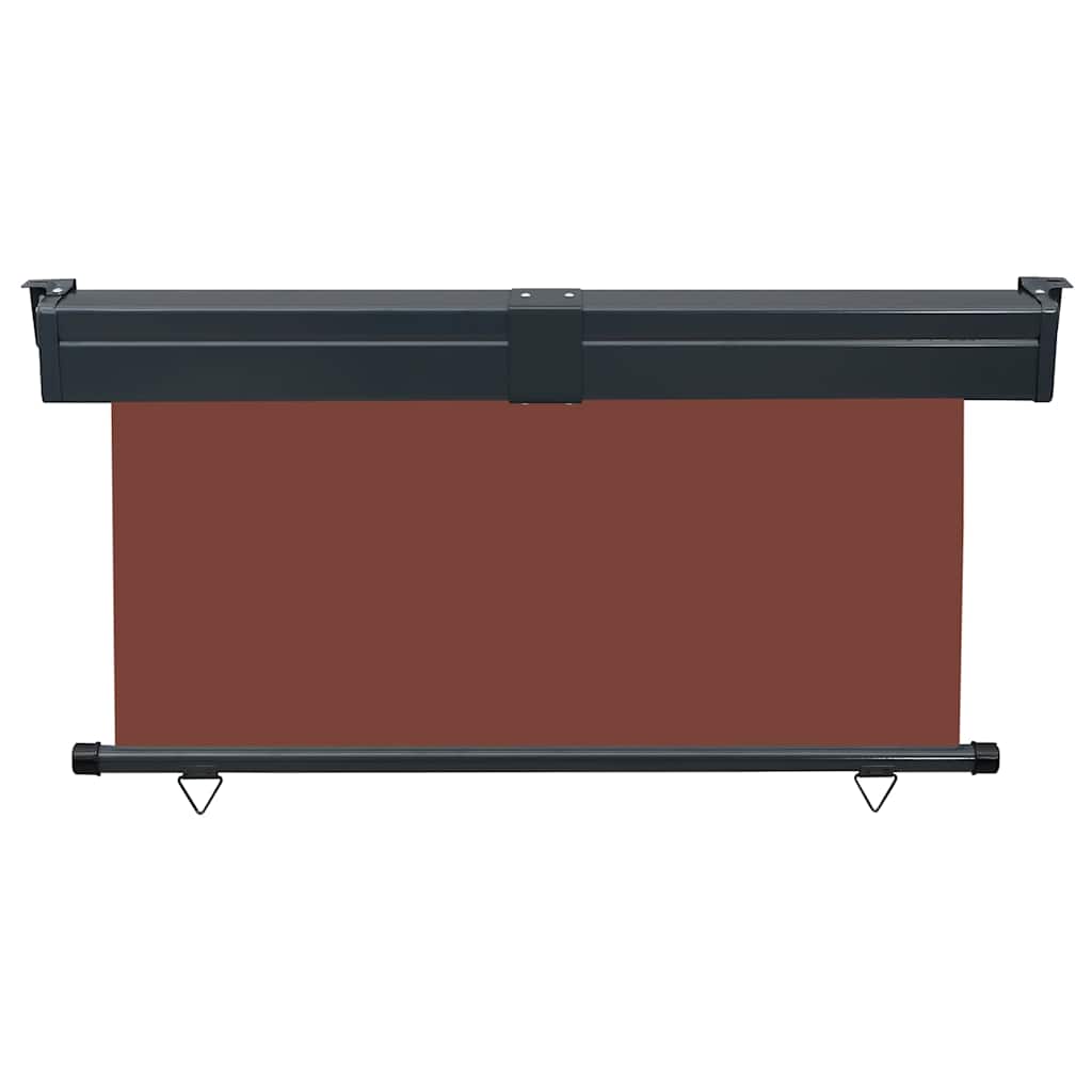 Balcony Side Awning 145x250 cm Brown