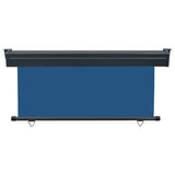 Balcony Side Awning 165x250 cm Blue