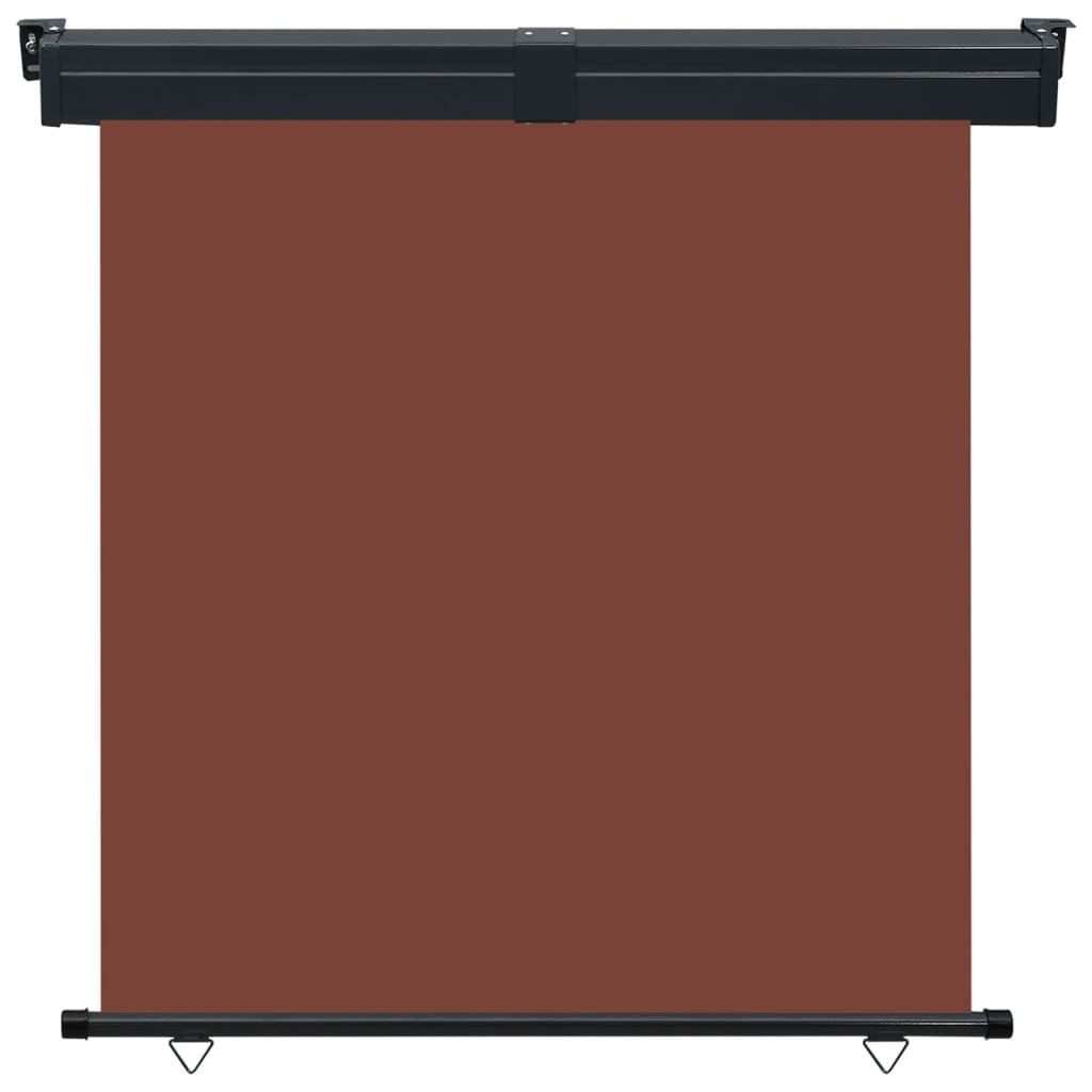 Balcony Side Awning 165x250 cm Brown