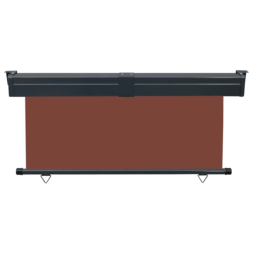 Balcony Side Awning 165x250 cm Brown