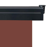 Balcony Side Awning 165x250 cm Brown