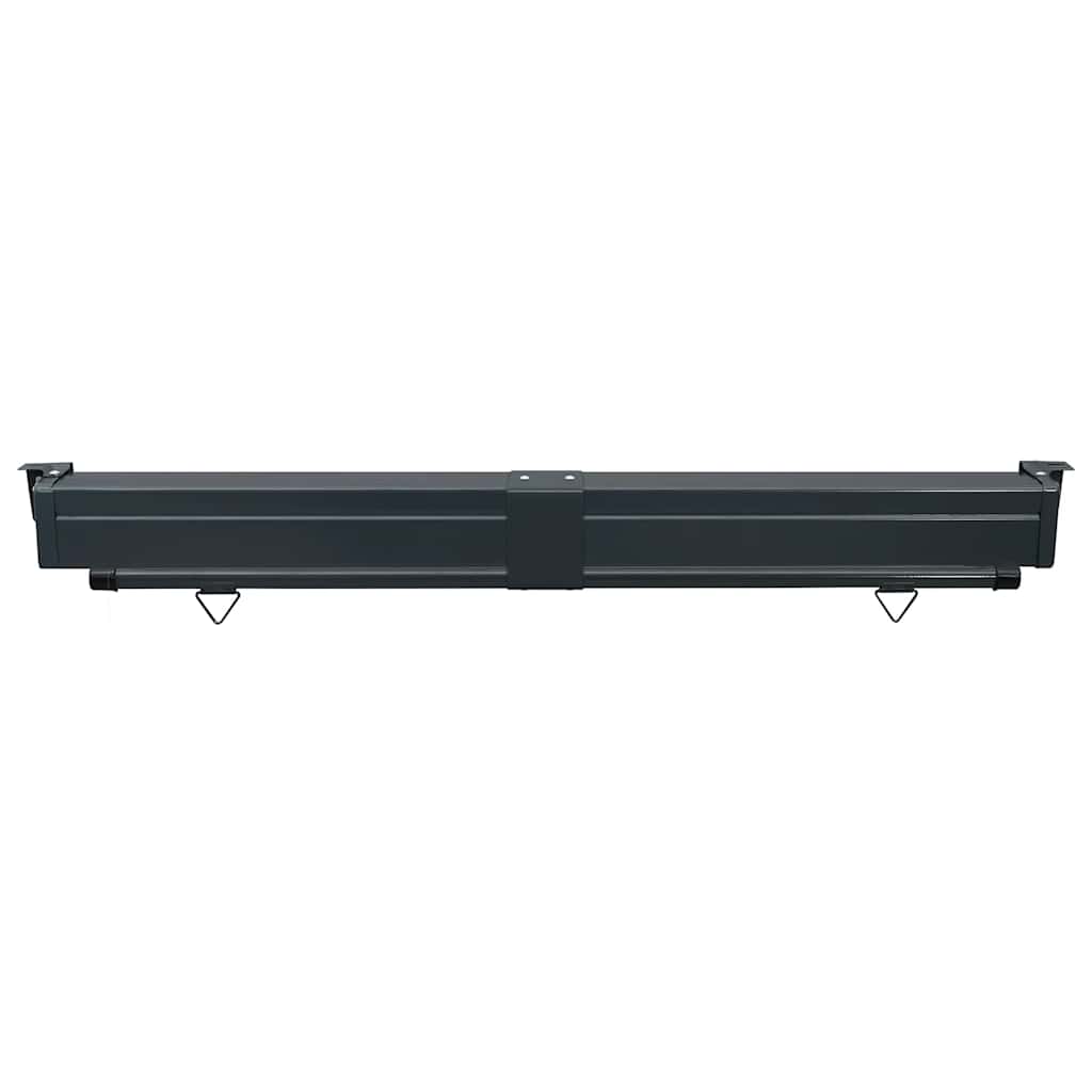 Balcony Side Awning 175x250 cm Black