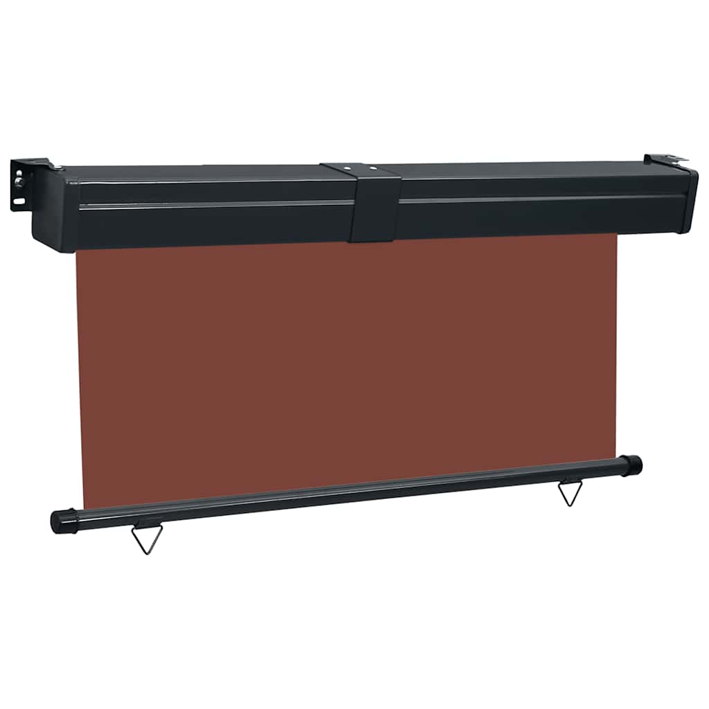 Balcony Side Awning 175x250 cm Brown